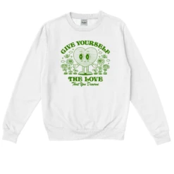 GIVE YOURSELF THE LOVE - Green -Everpress Shop 6531393e142408.03584926