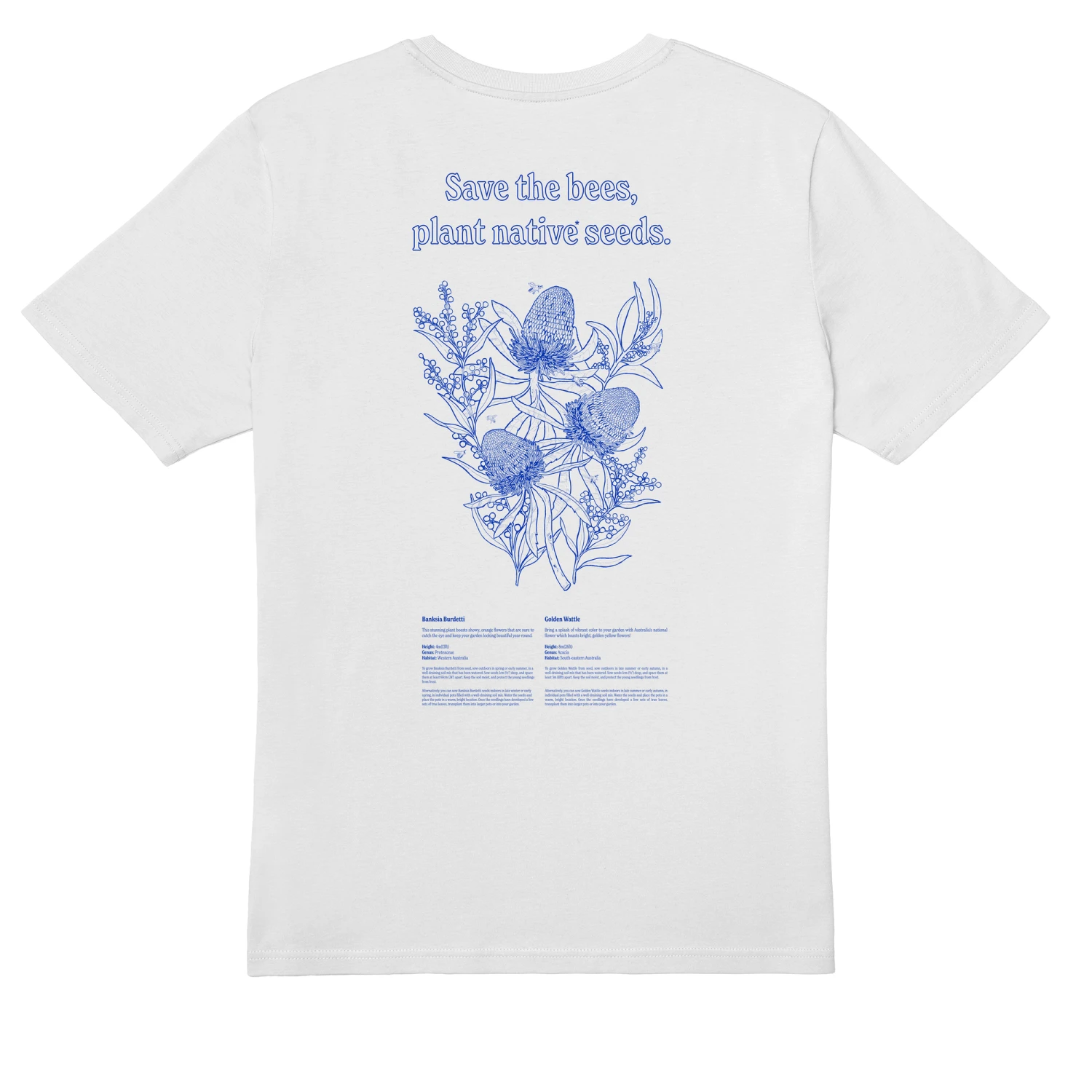 SAVE THE BEES AUSSIE TEE 5 SAVE THE BEES AUSSIE TEE - Image 3