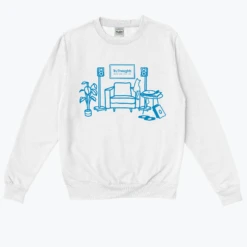 Tru Thoughts Blue Sofa -Everpress Shop 6540521ff32cc8.07181639