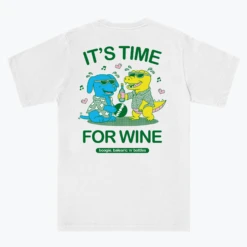 IT'S TIME FOR WINE -Everpress Shop 6541a32e0ab971.06493687