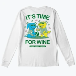 IT'S TIME FOR WINE -Everpress Shop 6541a330573de4.09517404